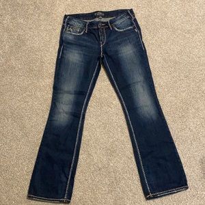 Silver Aiko bootcut jeans Size W32/L33